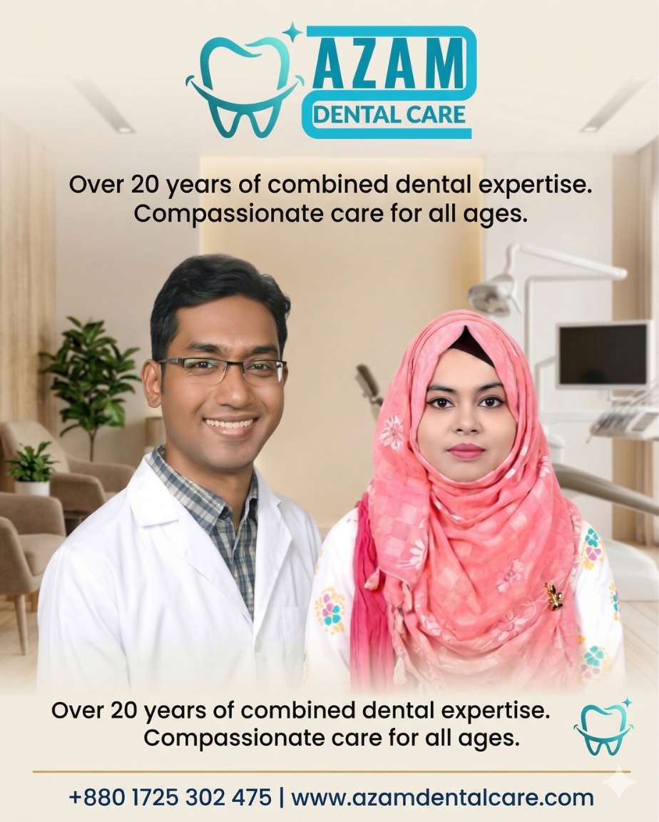 Azam's Dental Care team in Dinajpur